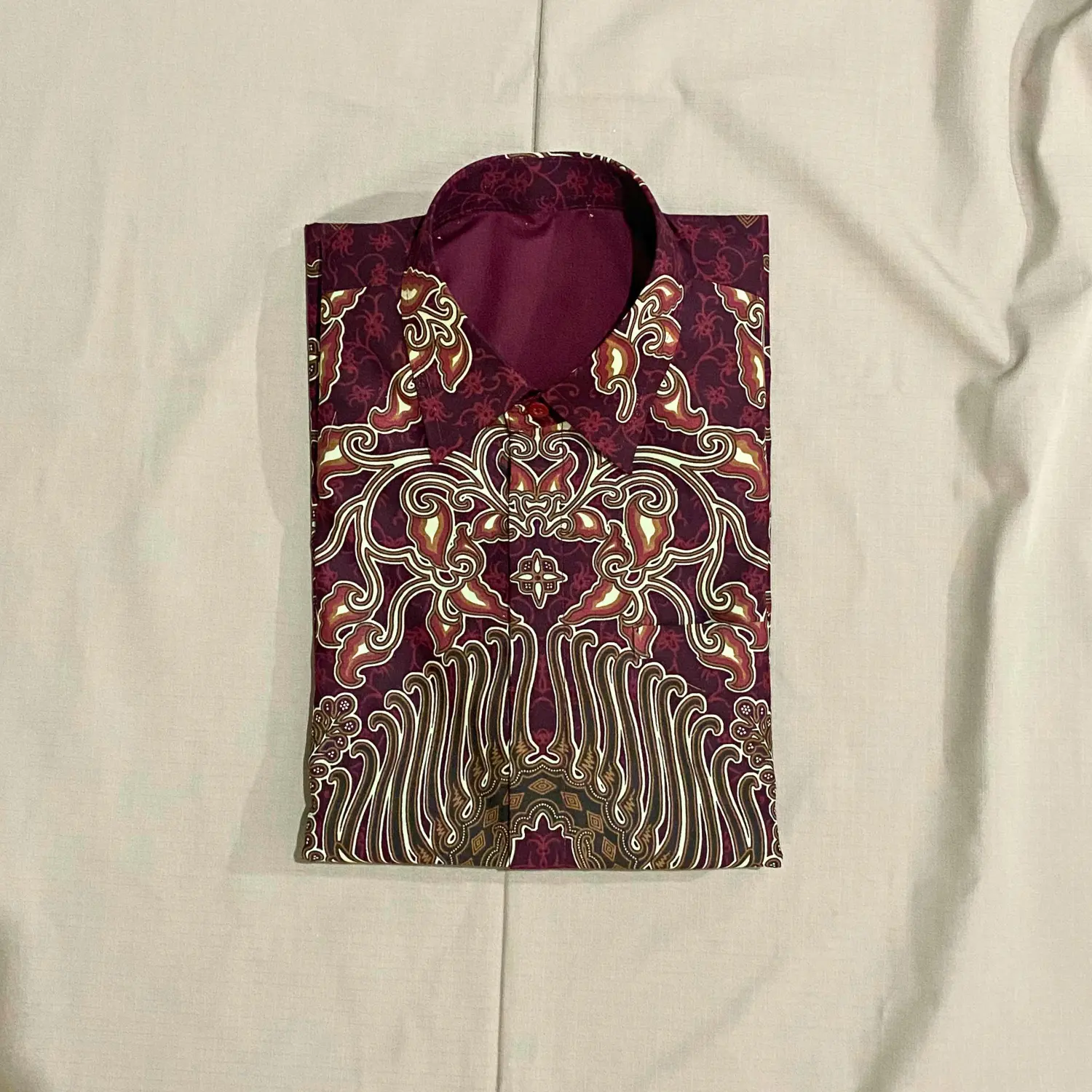Baju Batik Vuring Lengan Pendek